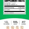 Suplemento polvo lecitina soya 1200mg BulkSupplements