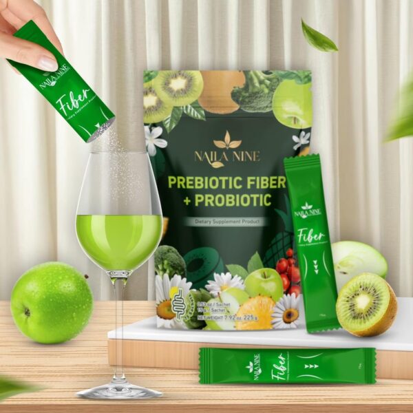 Suplemento en polvo NAILA NINE fibra prebiótica 15 sachets