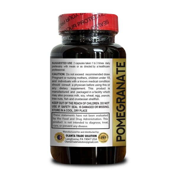 Cápsulas extracto granada premium OLANTA alta potencia