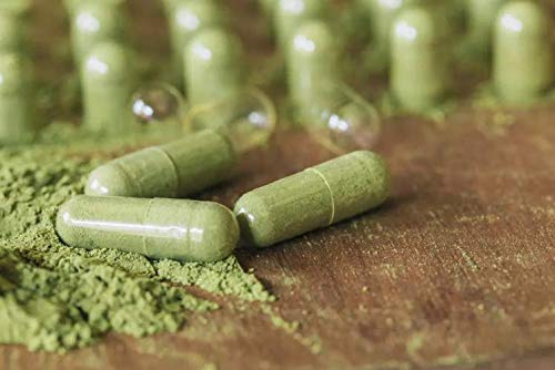 Suplemento polvo verde FREZZOR cápsulas Super Greens NZ