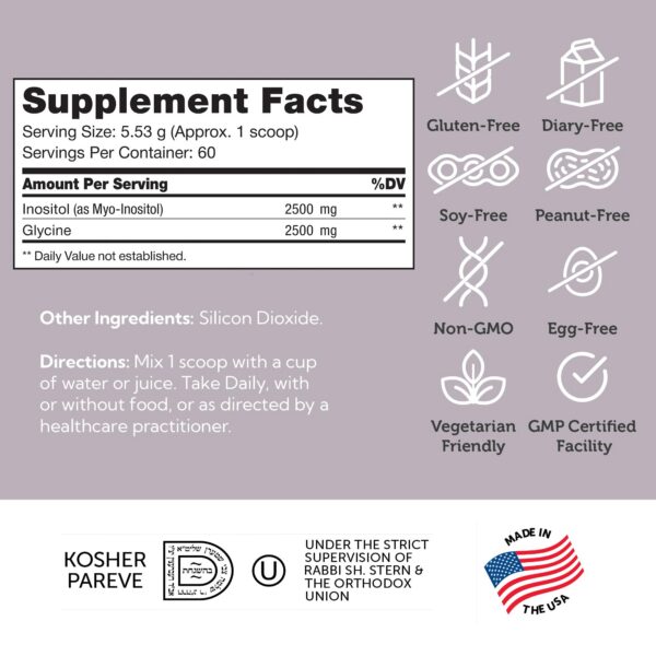 Suplemento en polvo Zahler para equilibrio hormonal femenino