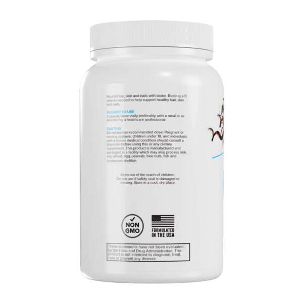 Suplemento Portions Master biotina para piel cabello uñas