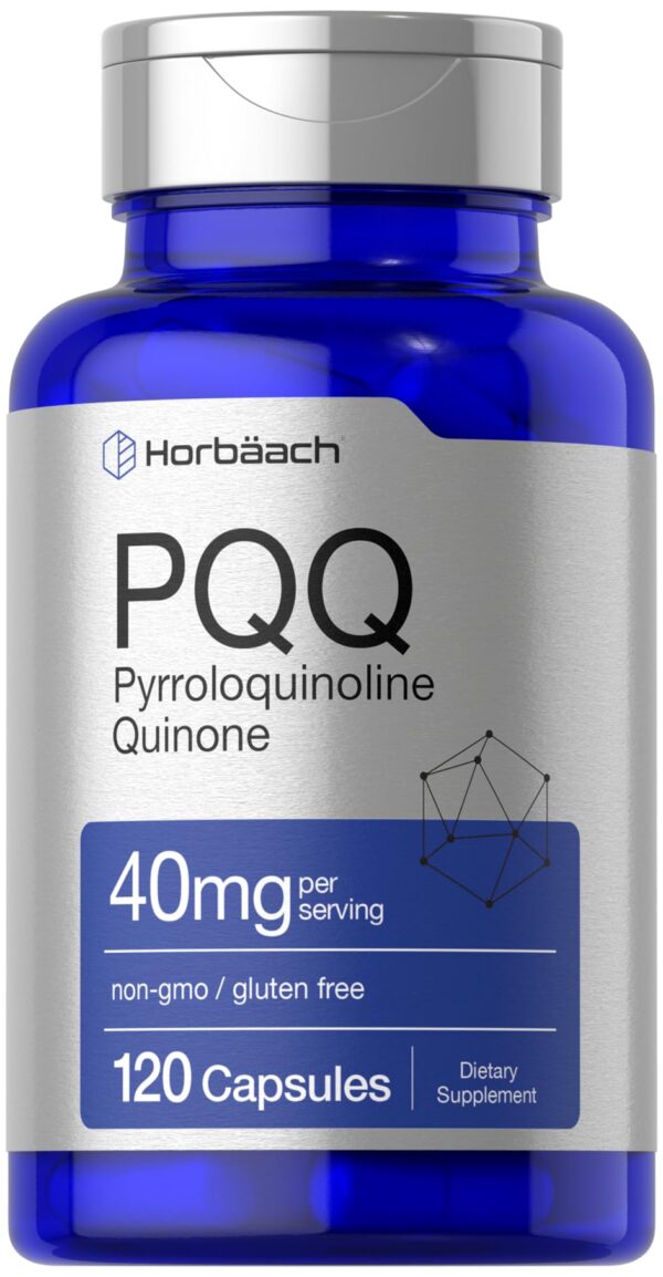 Suplemento de PQQ Horbäach 40 mg 120 cápsulas