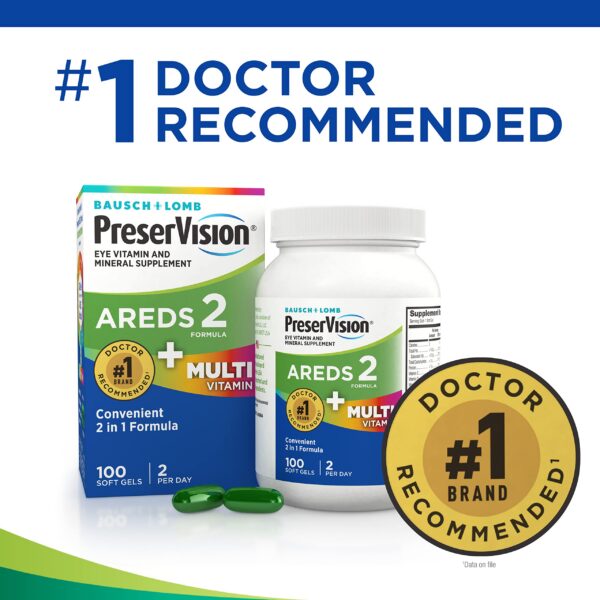 Version 1.0.0 Suplemento PreserVision AREDS 2 vitamina ocular zinc y antioxidantes