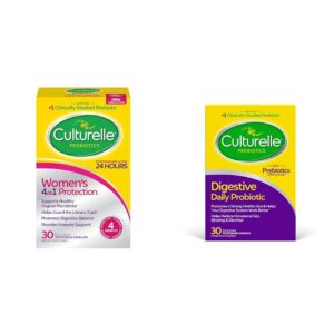 Suplemento probiótico Culturelle mujer salud vaginal digestiva