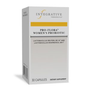 Suplemento probiótico femenino Integrative Therapeutics caja 30 cápsulas