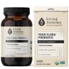 Suplemento probiótico Living Alchemy salud intestinal 60 piezas