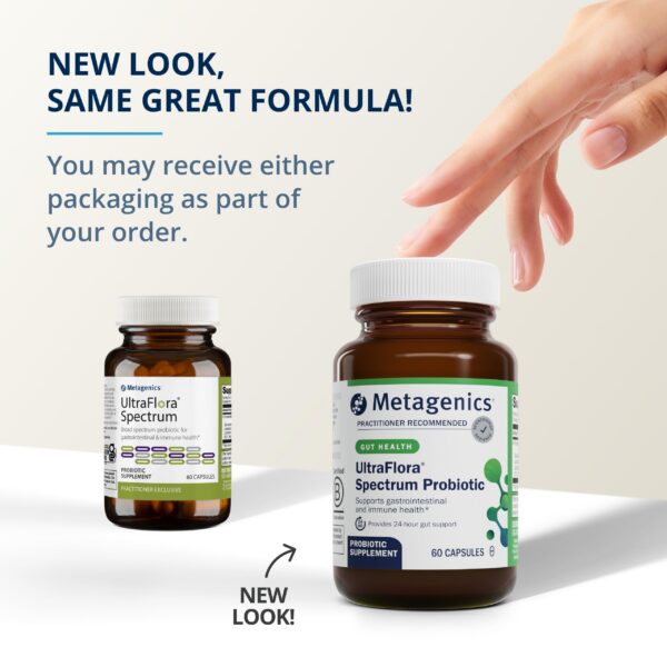 Suplemento probiótico Metagenics con 7 cepas