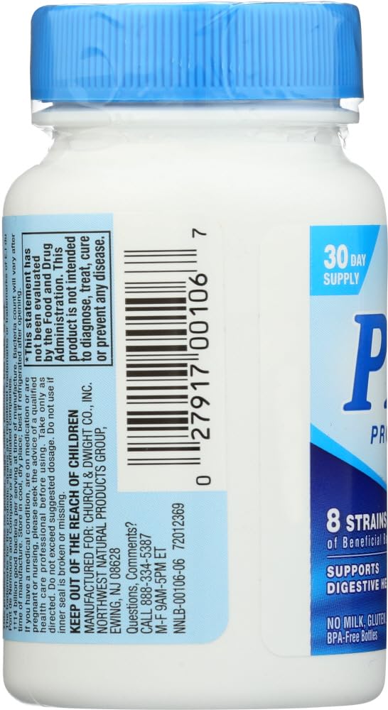 Suplemento probiótico Nutrition Now PB 8 acidophilus