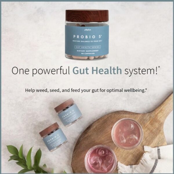 Version 1.0.0 Suplemento probiótico PLEXUS ProBio 5 mejora salud digestiva