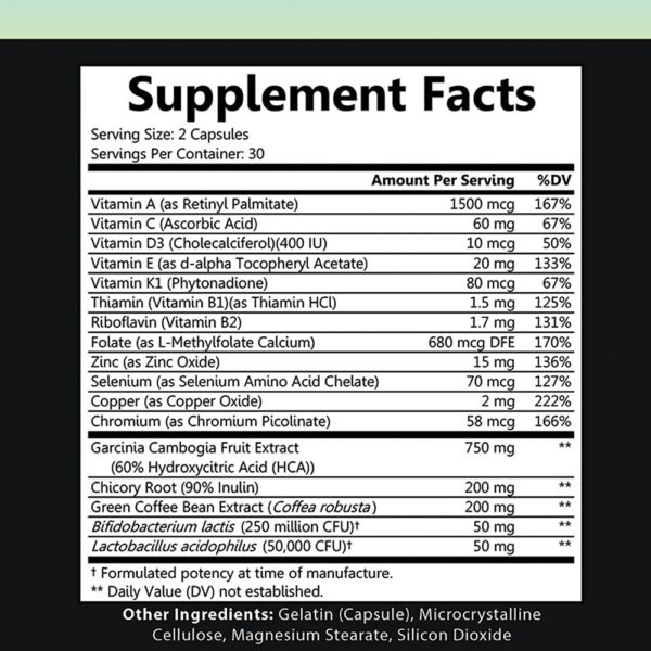 Bote de suplemento probiótico para salud digestiva y flora intestinal