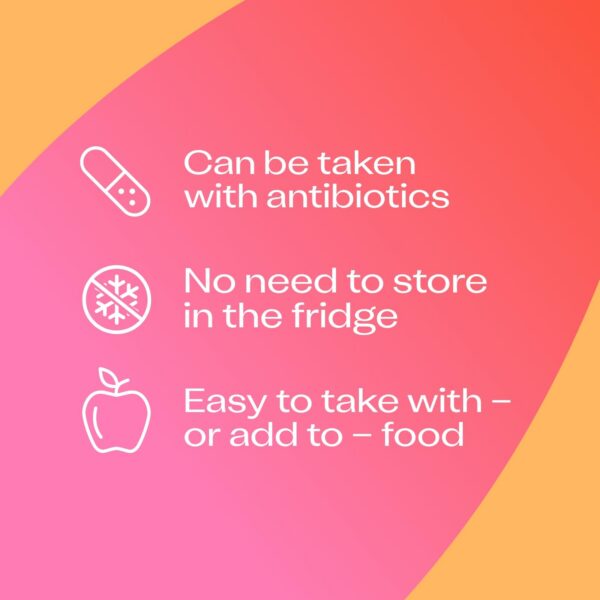 Suplemento probiótico para la salud intestinal