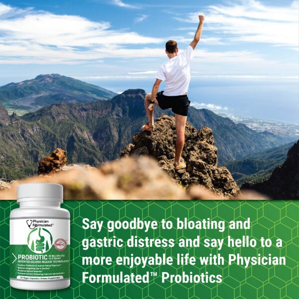 Suplemento probióticos formulado por médicos con prebióticos para digestión