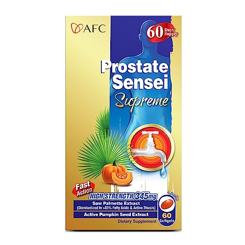 Suplemento para próstata AFC con ingredientes botánicos y Saw Palmetto
