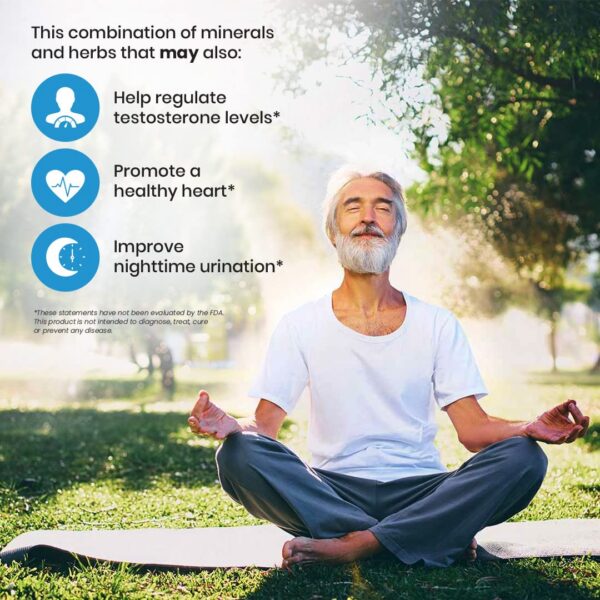 Suplemento próstata fórmula avanzada para salud masculina Viva Vitamins