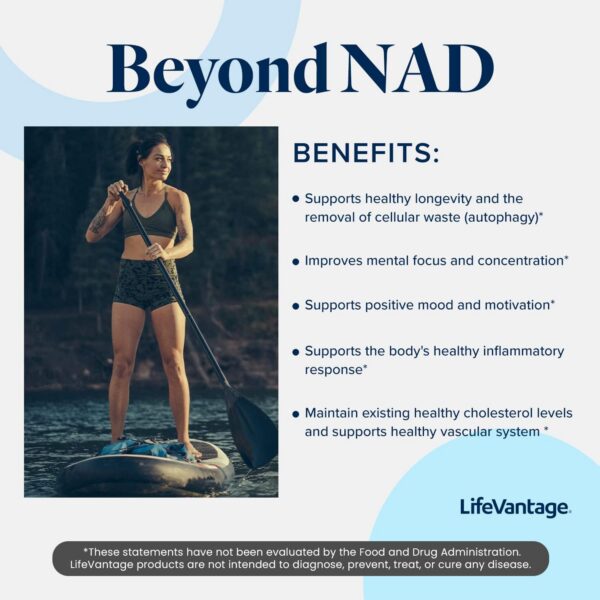 Suplemento Protandim NAD Synergizer de LifeVantage para energía
