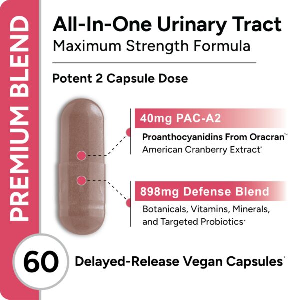 Suplemento PRVNT con D-Mannosa para tracto urinario