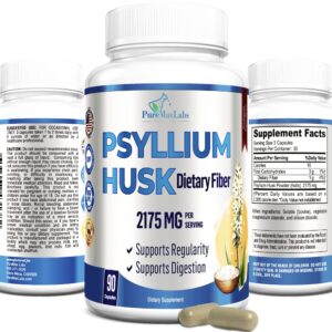 Version 1.0.0 Suplemento Psyllium Husk YUMMYVITE 2175mg frasco frontal