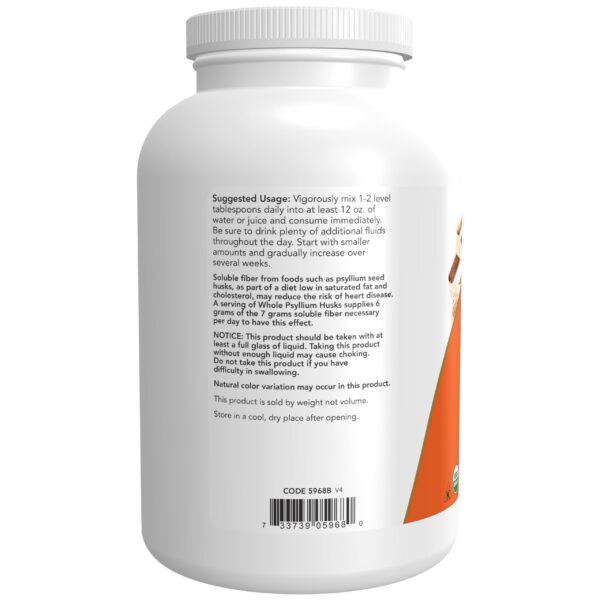 Version 1.0.0 Suplemento de psyllium en polvo para salud digestiva