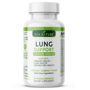 Version 1.0.0 Suplemento pulmonar ETANATURE caja frontal con ingredientes naturales