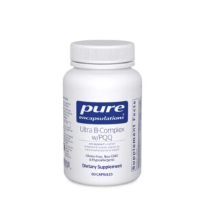 Suplemento Pure Encapsulations Ultra B-Complex con PQQ 60 cápsulas