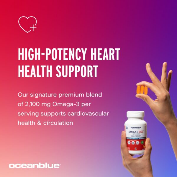 Suplemento puro y potente Omega-3 Oceanblue