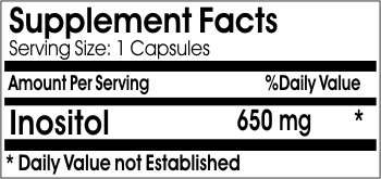 Suplemento puro sin aditivos Inositol PureControl