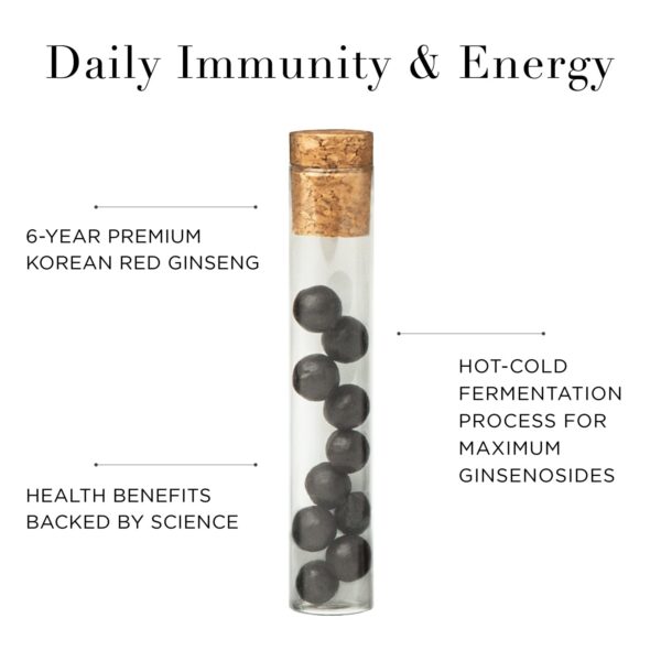 Suplemento Qi ALCHEMY ginseng rojo energético y para inmunidad