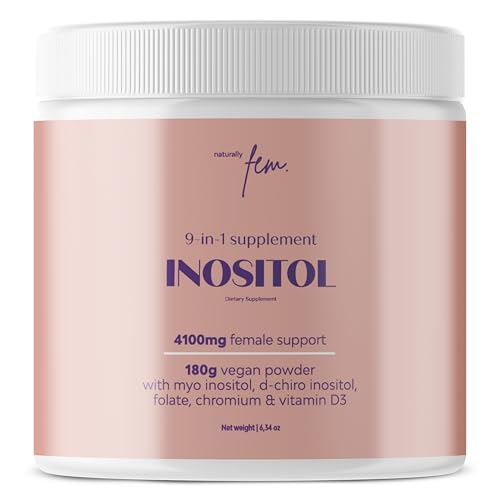 Suplemento QSTA Mio-Inositol botella color rosa