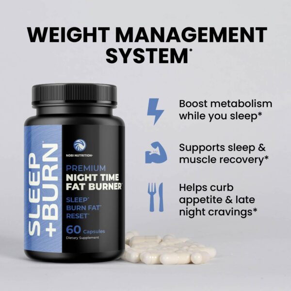 Suplemento para quemar grasa abdominal durante el sueño