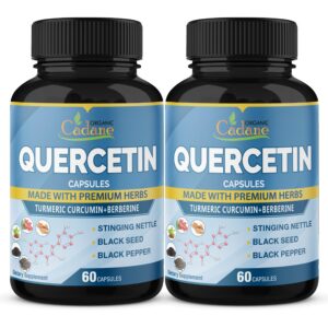 Version 1.0.0 Suplemento quercetina 120 cápsulas con cúrcuma y berberina Cadane