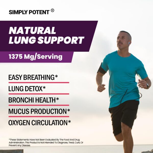 Suplemento con quercetina y bromelina para apoyo pulmonar