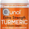 Suplemento Qunol cúrcuma curcumina 1500 mg 180 cápsulas