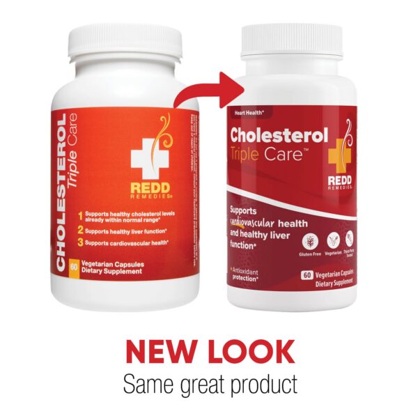 Version 1.0.0 Suplemento Redd Remedies triple acción colesterol y función hepática