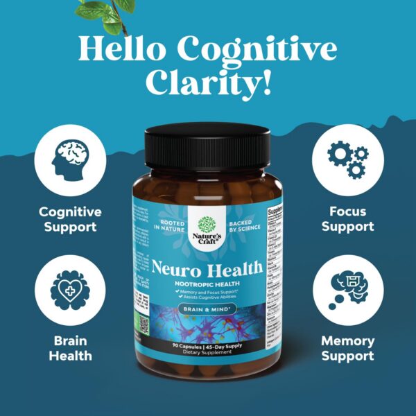 Suplemento para reducir niebla cerebral y mejorar enfoque