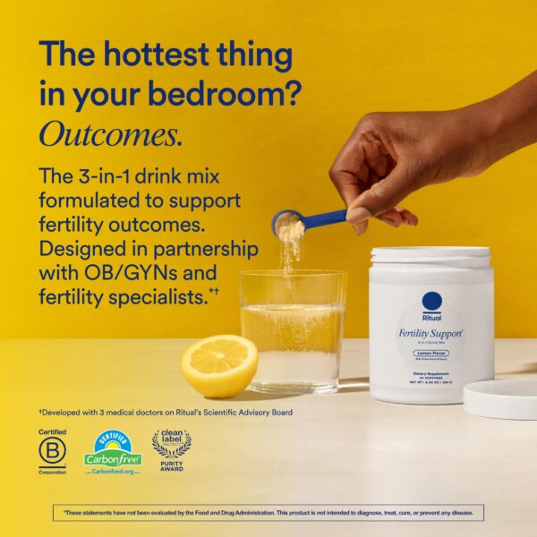 Suplemento Ritual CoQ10 para salud folicular femenina