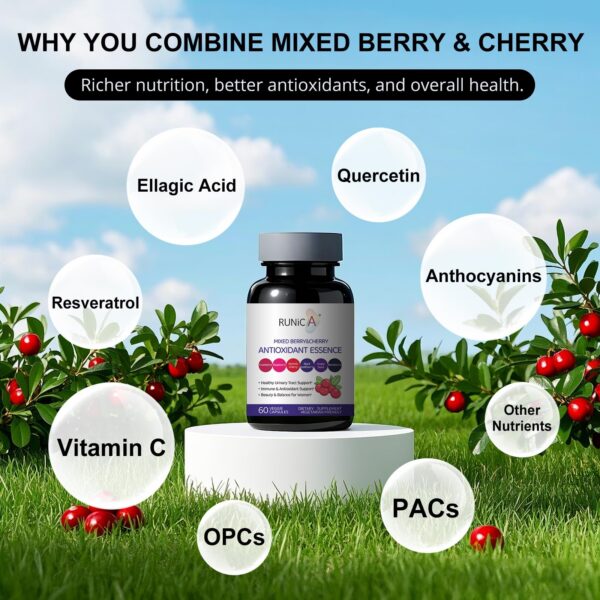 Suplemento RUNICA para vitalidad y apoyo del tracto urinario femenino