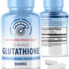 Frasco suplemento S-Acetil L-Glutatión para soporte antioxidante