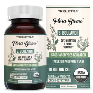 Version 1.0.0 suplemento saccharomyces boulardii orgánico 10 billones UFC