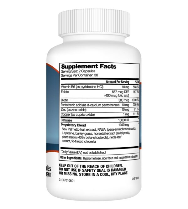 Suplemento para salud capilar Best Earth Naturals