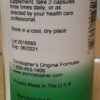 Suplemento para salud prostática con 100 cápsulas veganas