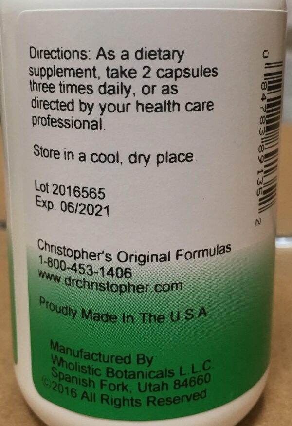 Suplemento para salud prostática con 100 cápsulas veganas