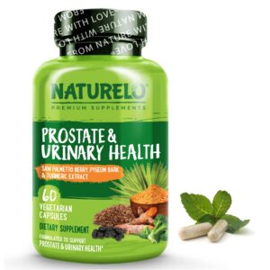 Suplemento salud prostática NATURELO 60 cápsulas vegetarianas