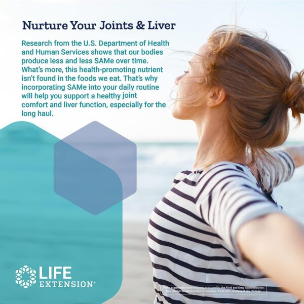 Suplemento SAMe apoyo para salud articular y hepática