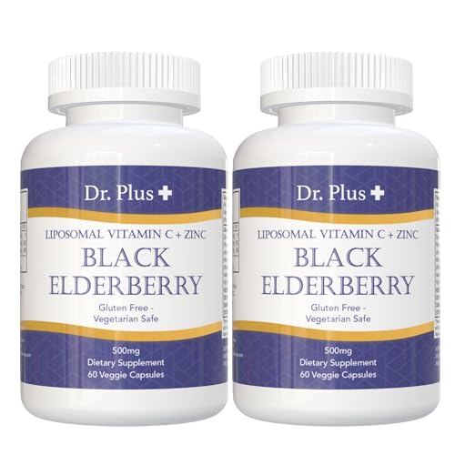 Suplemento Saúco Vitamina C Zinc Dr.Plus frasco 60 cápsulas