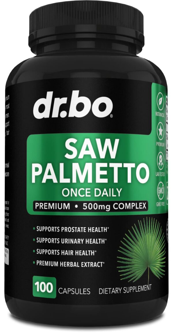 botella suplemento saw palmetto crecimiento capilar