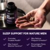 Suplemento saw palmetto pm para hombres con salud prostática