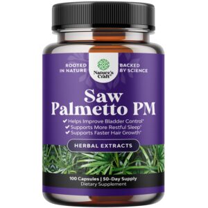 Suplemento saw palmetto para próstata salud masculina