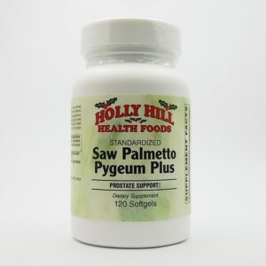 Suplemento Saw Palmetto Pygeum Plus Holly Hill 120 softgels