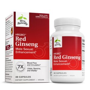 suplemento sexual masculino Terry Naturally con ginseng coreano